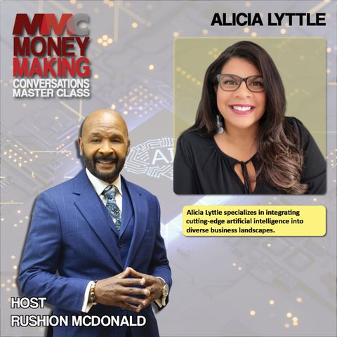 Alicia Lyttle teaches you how to use AI to make money and do more in less time by embracing and harnessing its collaborative power.
