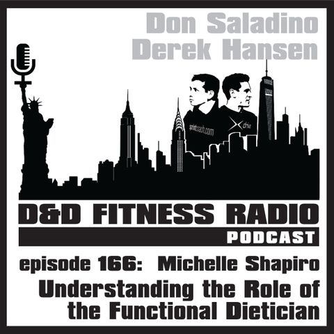Episode 166 - Michelle Shapiro:  Understanding the Role of the Functional Dietician
