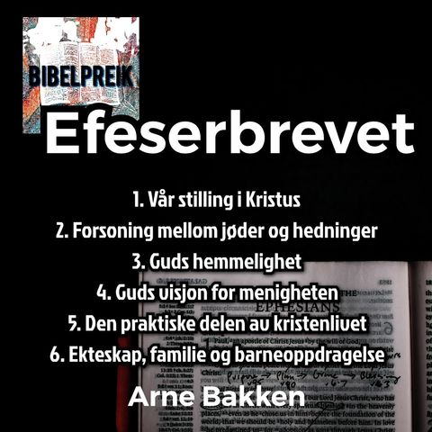Arne Bakken: Efeserbrevet - 1: Vår stilling i Kristus