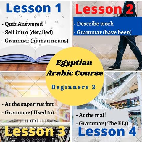 Episode 11 - Learn Egyptian Arabic Detailed Self Introduction