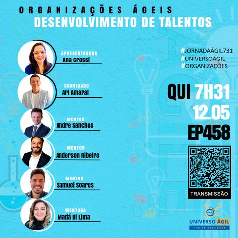 #JornadaAgil731 E458 #OrganizaçõesÁgeis # Como a Gestão e o Desenvolvimento de Talentos Habilitam a Business Agility