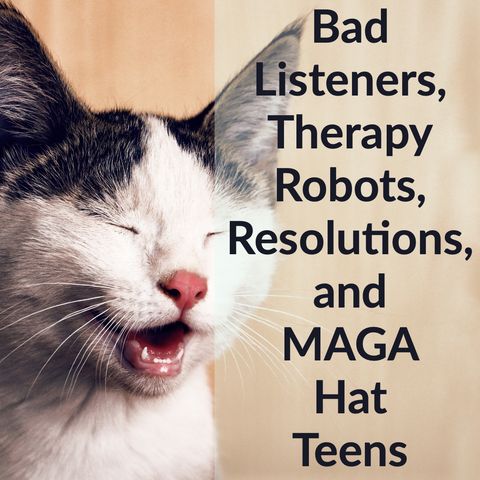 Bad Listeners, Therapy Robots, and Resolutions