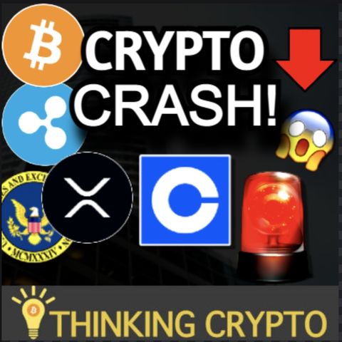 CRYPTO CRASH - Coinbase Halts Lend Due To SEC - Gary Gensler Crypto Regulations & Ripple XRP Lawsuit