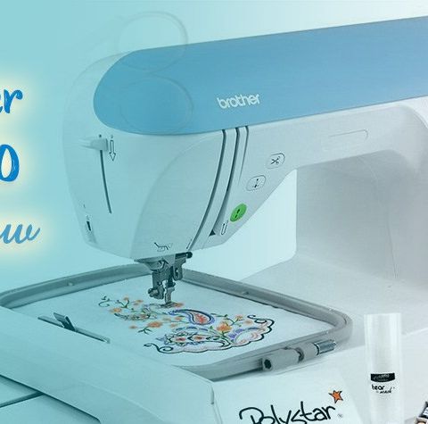 BROTHER PE770 REVIEW  EMBROIDERY COMPUTERIZED SEWING MACHINE WITH USB COMPATIBILITY