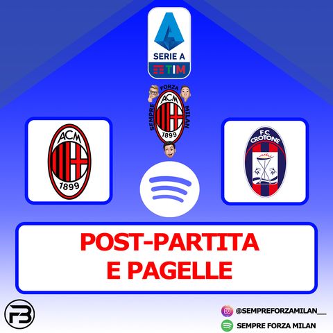 MILAN-CROTONE 4-0 | PAGELLE e POST-PARTITA