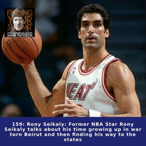 Rony Seikaly: Former NBA Star Rony Seikaly talks about his time growing up in war torn Beirut and then finding his way to the states