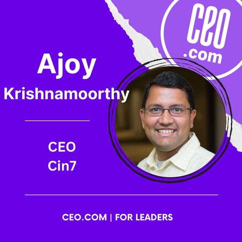 Cin7 CEO Ajoy Krishnamoorthy