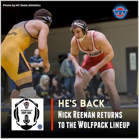 Talking with Coach Popolizio and Nick Reenan returns to the Wolfpack lineup - NCS58