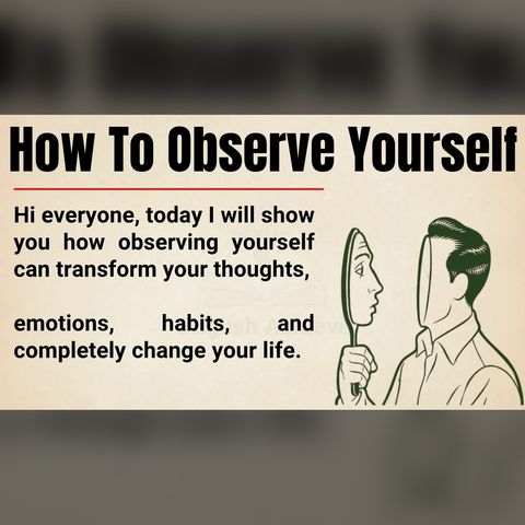 Stop Reacting — Start Observing Your Own Mind