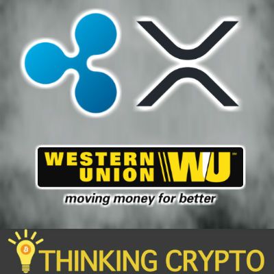 WESTERN UNION TO USE RIPPLE XRP? CEO LEARNING FROM RIPPLE - RUSSIA CRYPTO REGULATIONS - PWC CRYPTO AUDITING