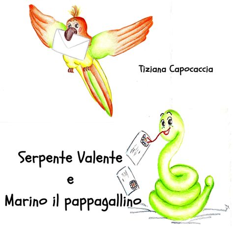 Serpente Valente e Marino il pappagallino