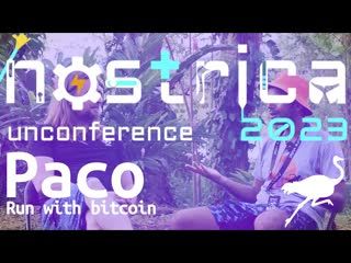 Paco from  Run with bitcoin  on his 40 country journey onboarding people to bitcoin