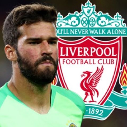 Alisson Becker Set To Join Liverpool For A World Record FEE!