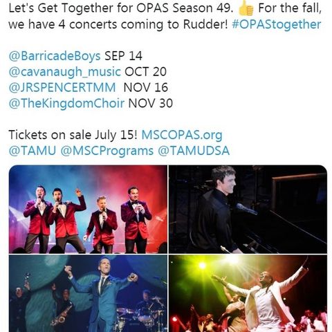 MSC OPAS announces its return from the pandemic with four shows this fall