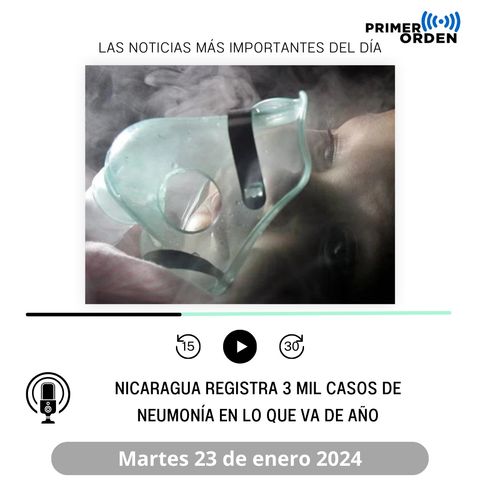 Nicaragua registra 3 mil casos de neumonía en lo que va del 2024