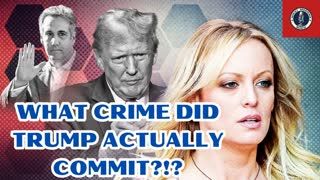 What crime did Trump ACTUALLY commit