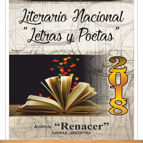 Concurso literario Letras y Poetas en Español  2018