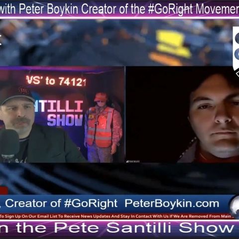 Peter Boykin on the Pete Santilli Show