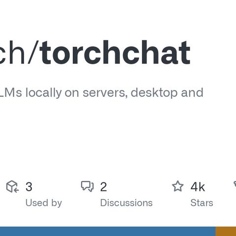 GitHub - pytorch/torchchat: Run PyTorch LLMs locally on servers ...