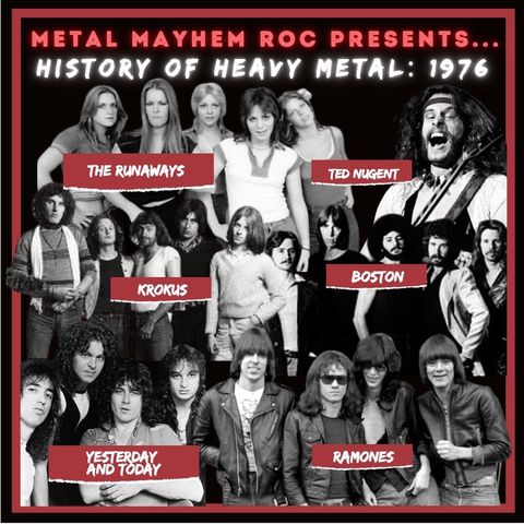 Metal Mayhem ROC -The History Of Metal 1976 9 16 2021
