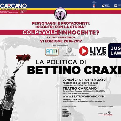 #CulturaGiuridica: Processo alla Politica di Bettino CRAXI