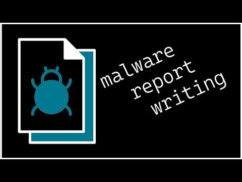 Malware Analysis Reporting