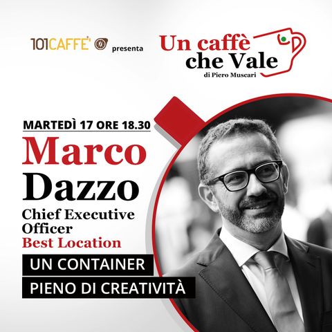 Marco Dazzo: Un container pieno di creatività