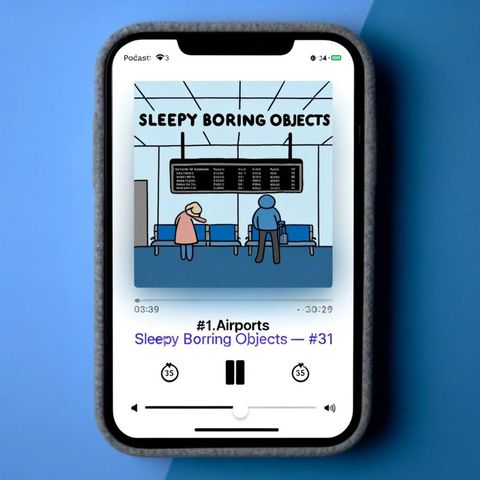 (no music) #31 Airports SLEEPY Boring Objects (Jason Newland) (29th September 2022)