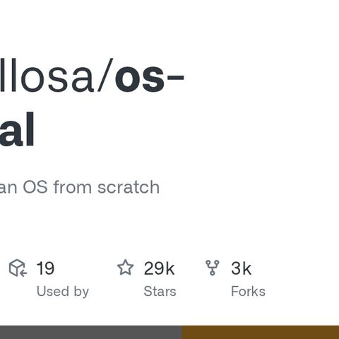 GitHub - cfenollosa/os-tutorial: How to create an OS from scratch