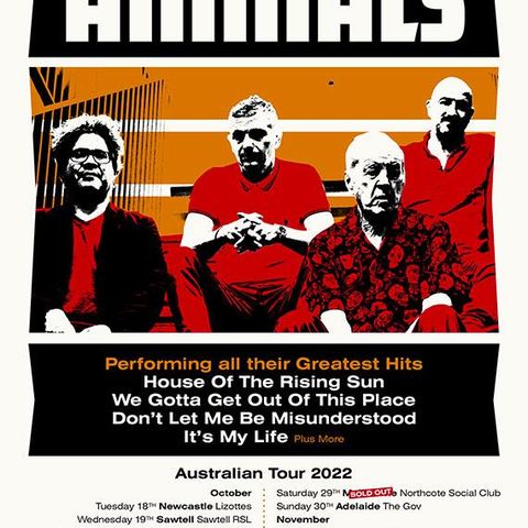 THE ANIMALS - 2022 Australian Tour Interview