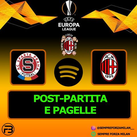SPARTA PRAGA-MILAN 0-1 | PAGELLE e POST PARTITA