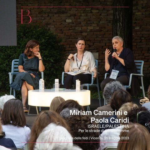Miriam Camerini e Paola Caridi | Israele/Palestina