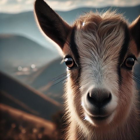 ¿Alguna vez te has fijado en los ojos de las cabras?