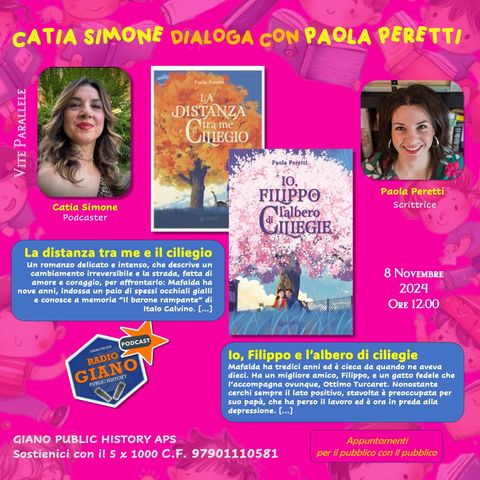 Catia SIMONE dialoga con Paola PERETTI