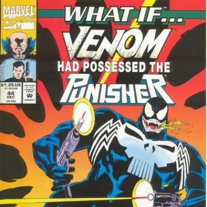 Source Material #134 What If Venom Had Possessed The Punisher (Marvel,1992)