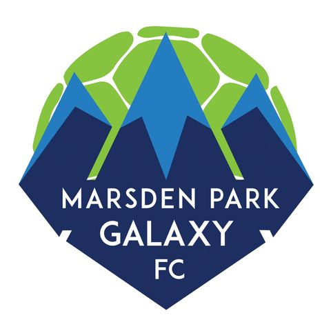Marsden Park Galaxy FC President Emmanuel Udebunu & PR Officer Russell Ferrao