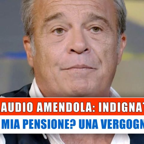 Claudio Amendola Indignato: La Mia Pensione? Una Vergogna!