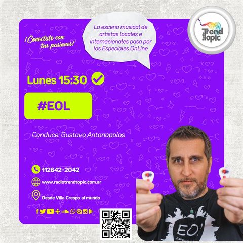 EOL Programa 381 Daniel Granado – Julio Ferrnandez – Tony Linola
