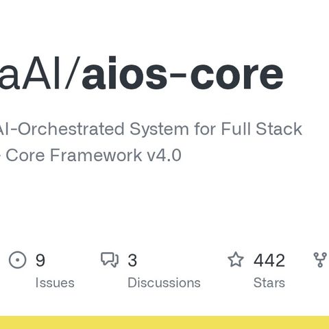GitHub - SynkraAI/aios-core: Synkra AIOS: AI-Orchestrated System for Full Stack Development - Core Framework v4.0
