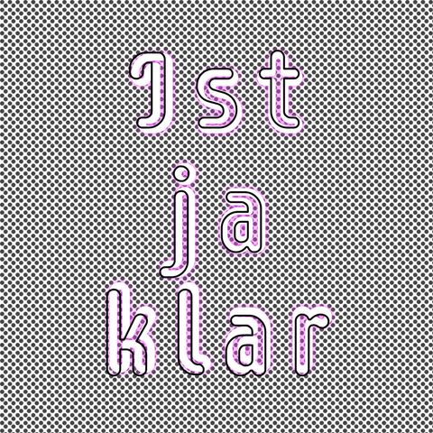 Ist ja klar