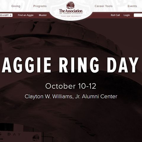 Changes are coming to the Aggie Ring Day events this fall