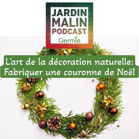 Fabriquer une couronne de Noël avec des éléments du jardin