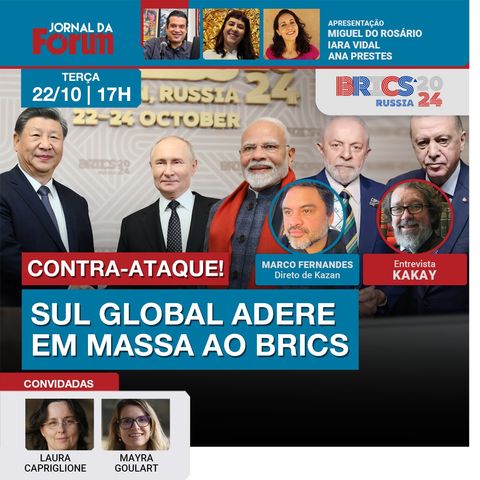 URGENTE! Revolução geopolítica! Sul Global adere em massa ao BRICS! | Boulos começa virada