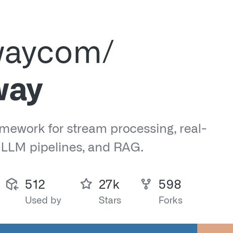 GitHub - pathwaycom/pathway: Python ETL framework for stream processing ...