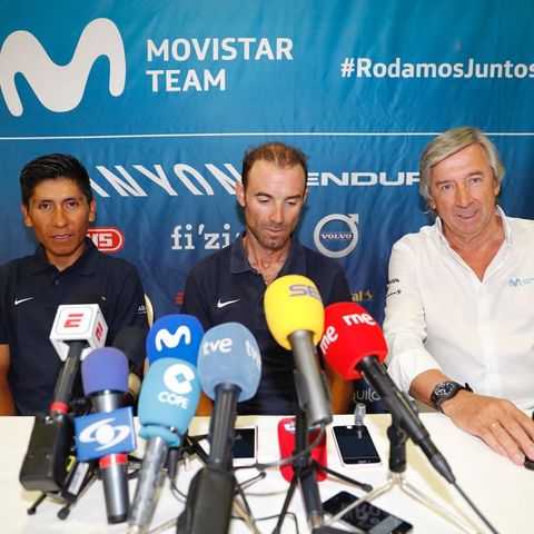 Nairo Quintana en rueda de prensa La Vuelta España 2do día de descanso