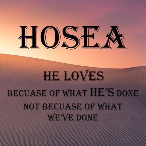 Mission Hill Youth Lesson on Hosea 4 - 14