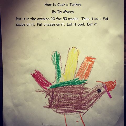 Nov. 19: Delicious turkey recipes from 5 year olds