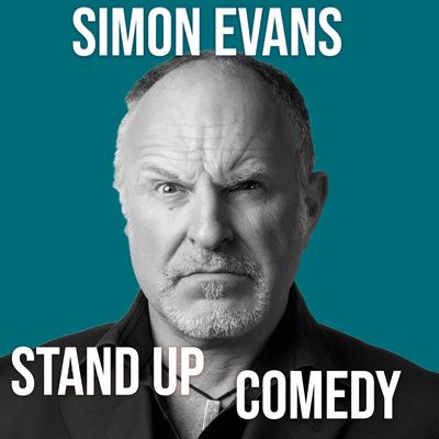 Stand-up comedy Simon Evans. Not viewable in UKIreland