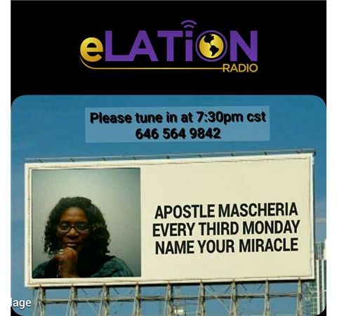 elation Magazine with Apostle Mascheria Nabbs