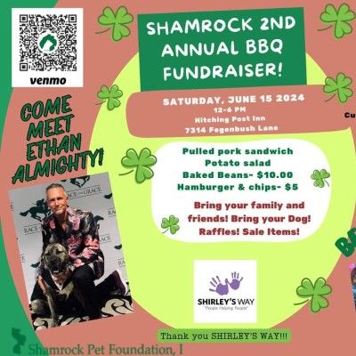 The Shamrock Pet Foundation's 2nd Annual BBQ Fundraiser is Saturday